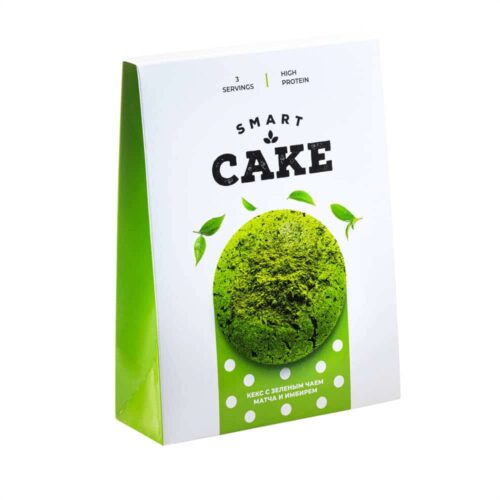 Smart Cake — кекс с зеленым чаем матча и имбирем